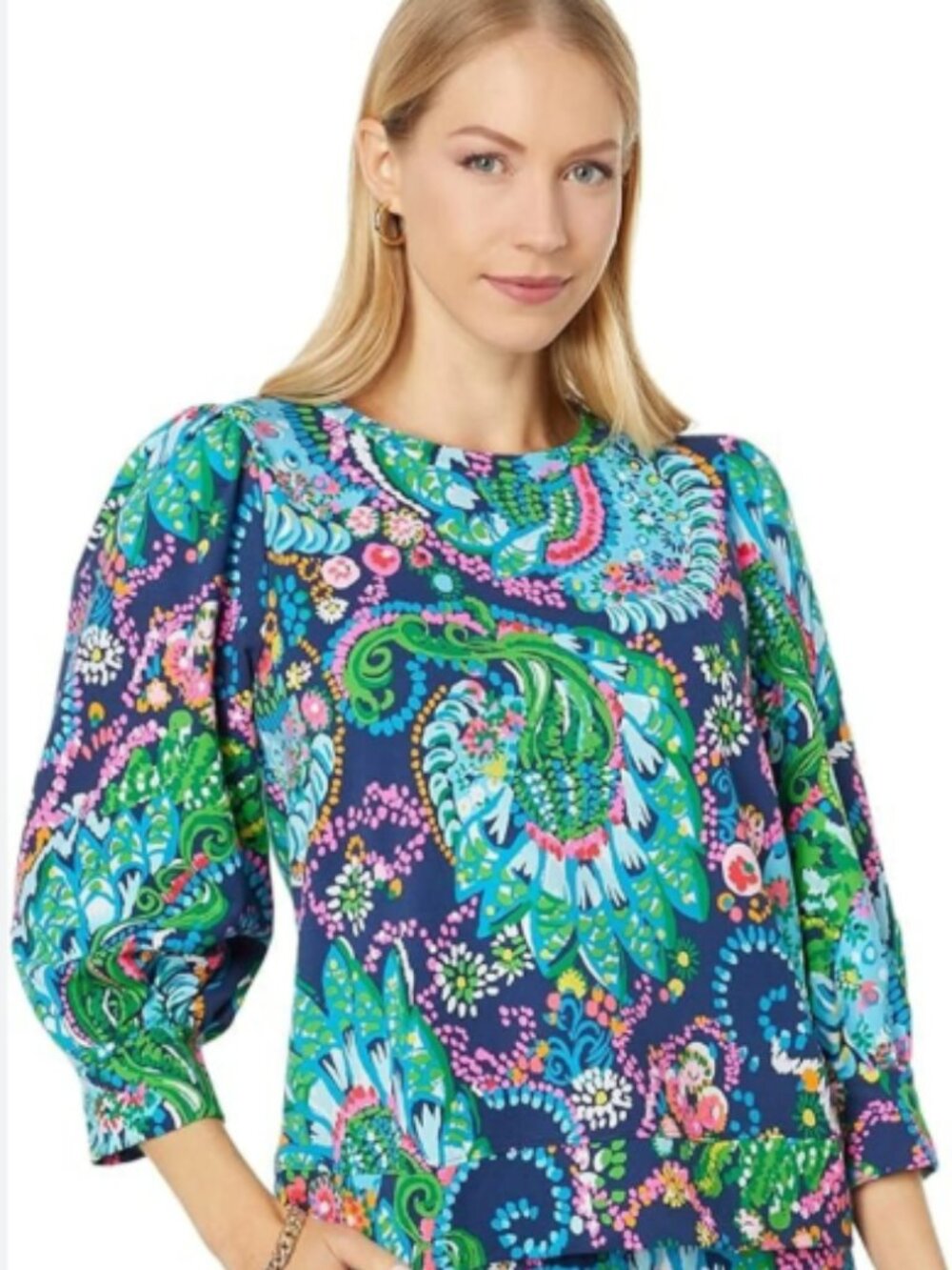EUC! Lilly Pulitzer Corden Sweatshirt Take Me To The Sea Size XL